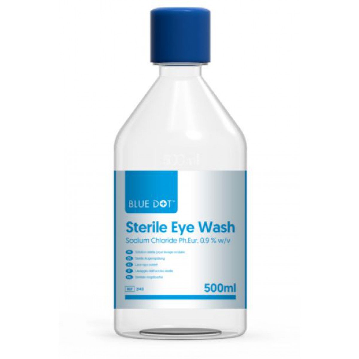 Sterile Sodium Chloride Eyewash Clear 500ml