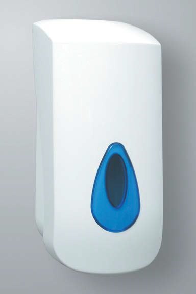 Modular Liquid Soap Dispenser White/Blue 900ml
