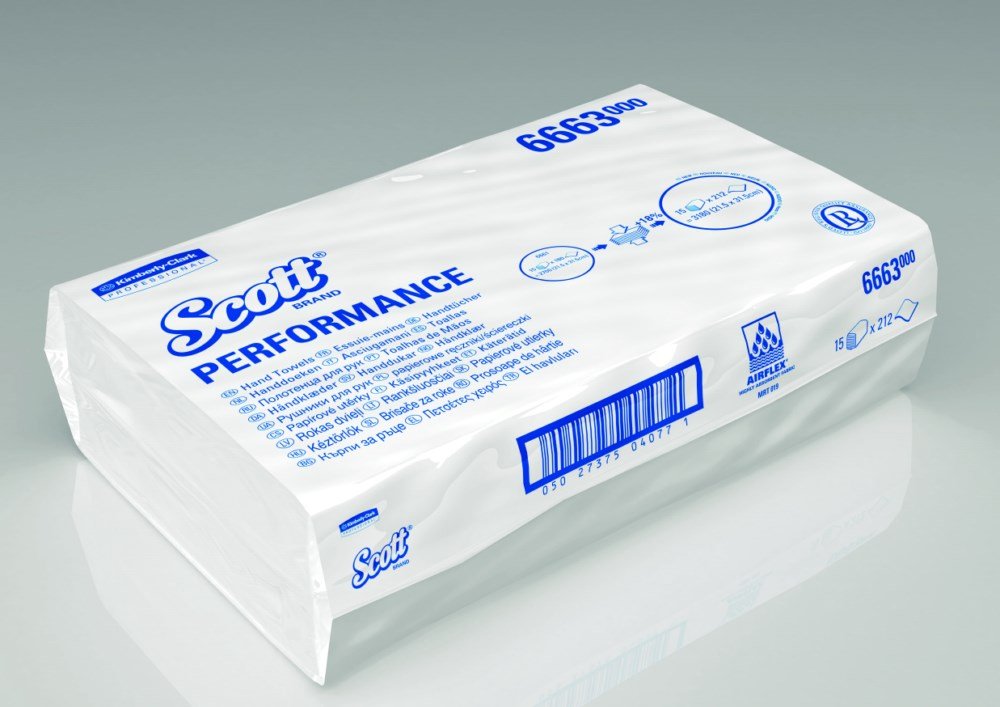 KC Scott® Performance Interfolded Hand Towels 1ply