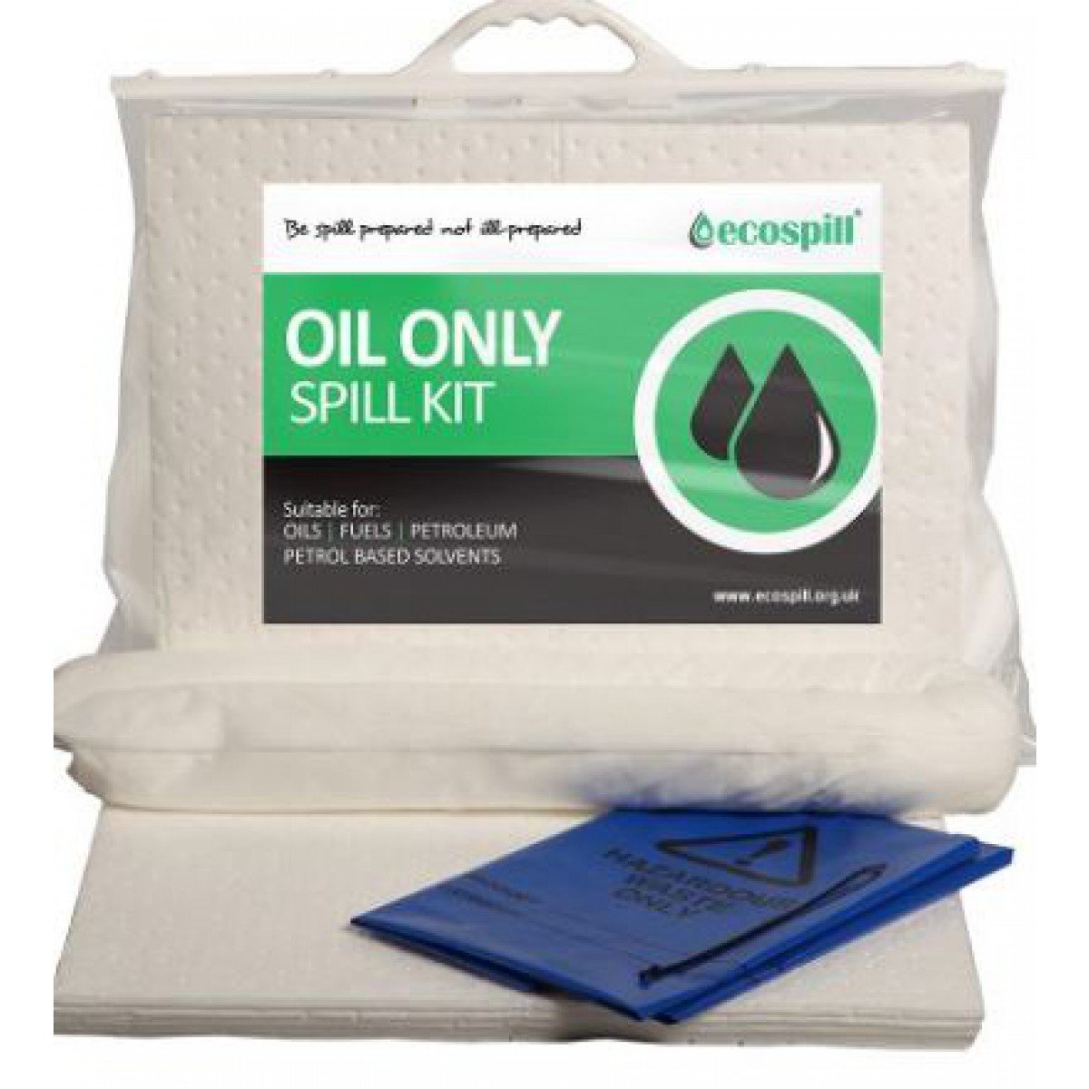 15L Oil Only Spill Response Kit Clip-top Carrier
