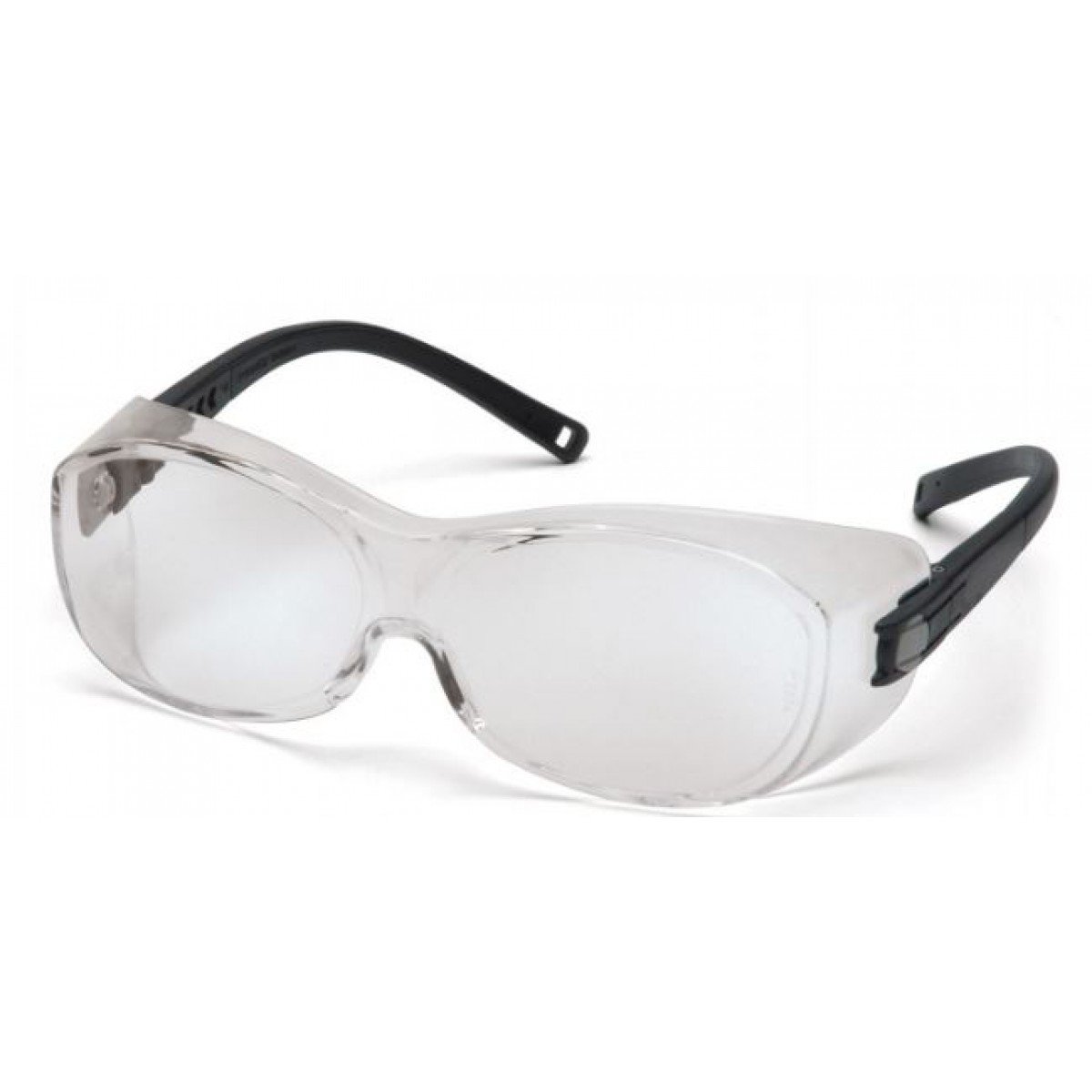 Clear H2X Anti-Fog Lens with Black Temples
