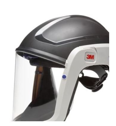 3M Versaflo respiratory helmet with visor and faceseal