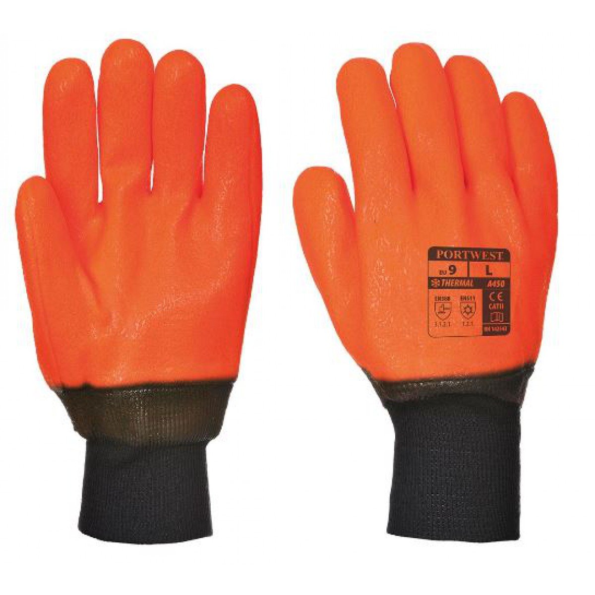 Portwest Weatherproof Hi-Vis Glove