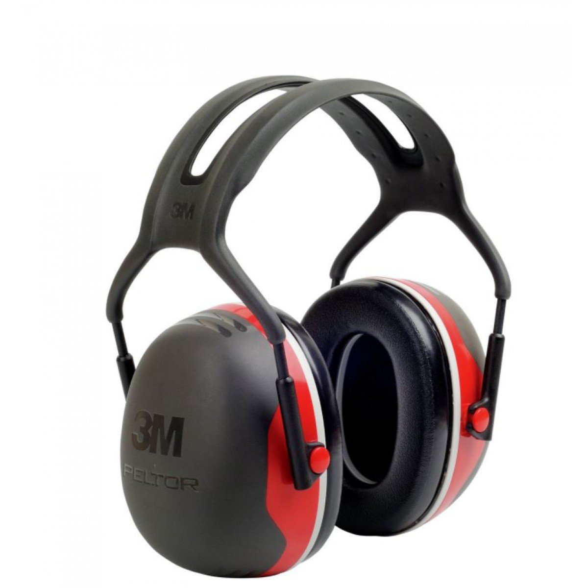 3M Peltor X3 Earmuffs Headband X3A Black/Red One Size