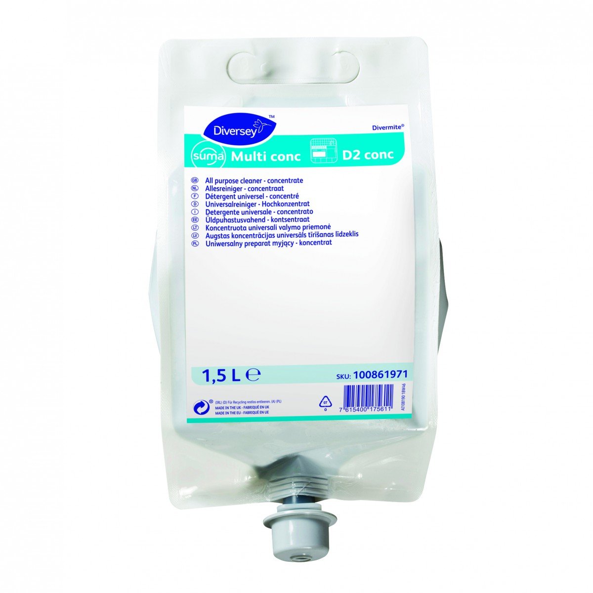 Diversey Suma Multi-Concentrated D2