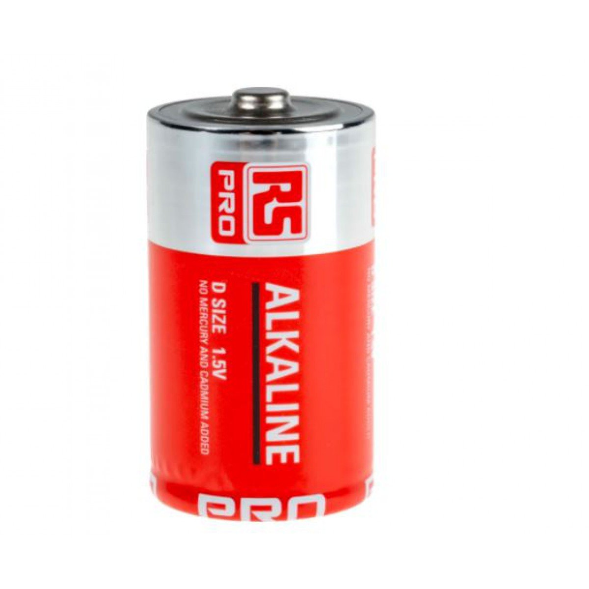RS PRO 1.5V Alkaline D Batteries