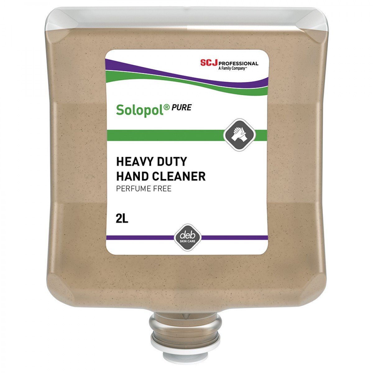 Solopol© PURE Heavy Duty Hand Cleaner Brown 2000 ml